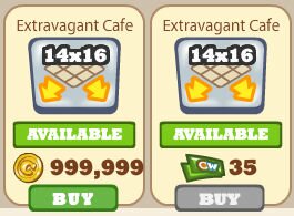 Cafe World Extravagant Cafe Expansion